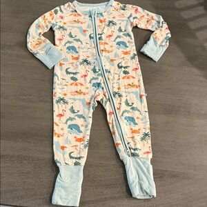 Emerson & Friends Florida Beach Print Kids One Piece